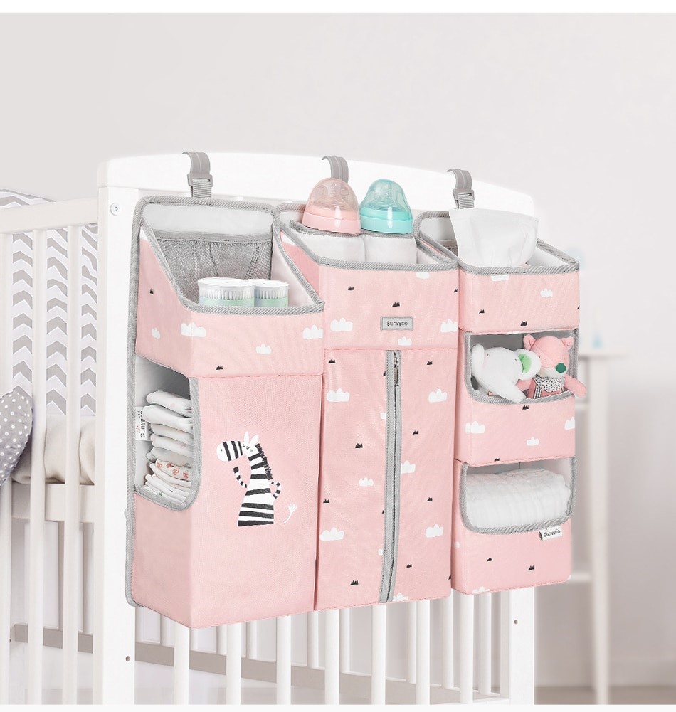 Nursery Hanging Storage Caddy   Crib Storage 